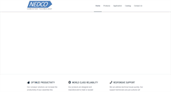 Desktop Screenshot of nedcoconveyor.com